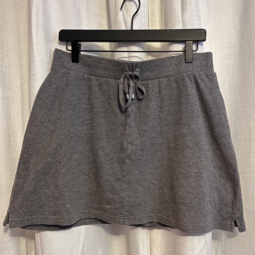 Croft & Barrow Gray Cotton Skort – Women’s Medium